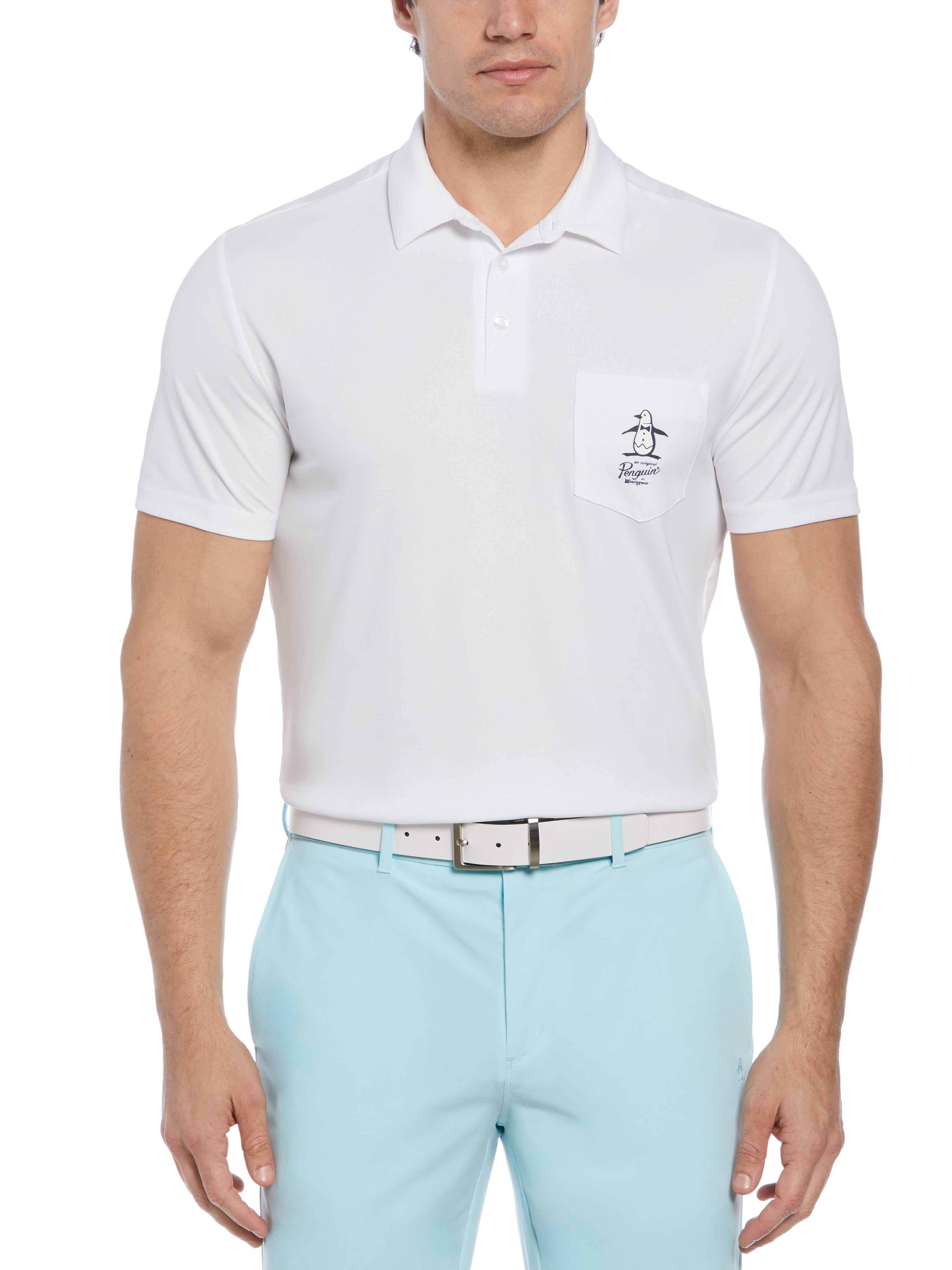 Men's Oxford Graphic Print Golf Polo – Golf Apparel Shop