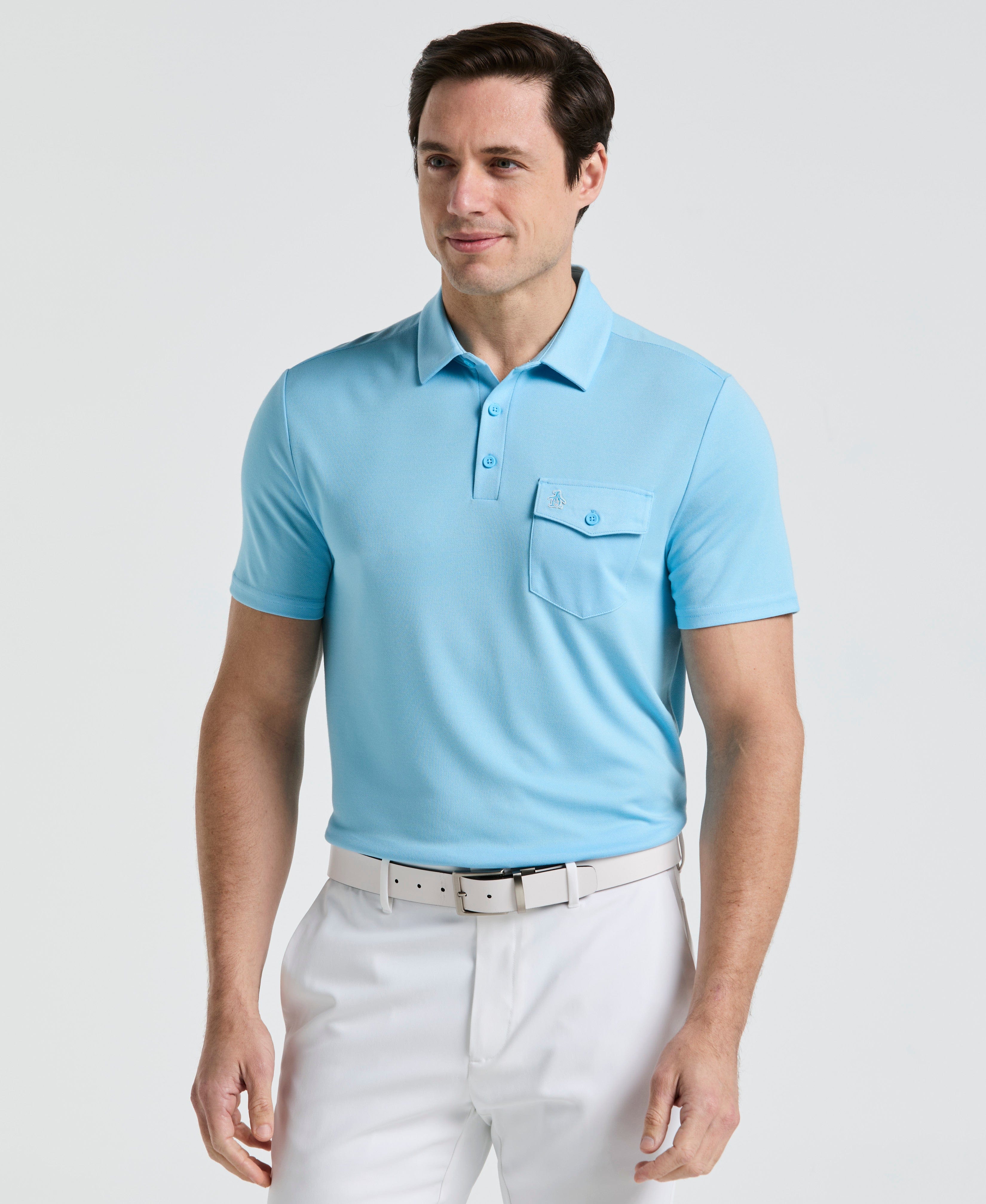 Men's Pete's Fine Line Golf Polo – Golf Apparel Shop