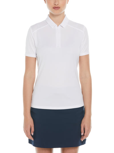 Airflux Short Sleeve Golf Polo (Bright White) 