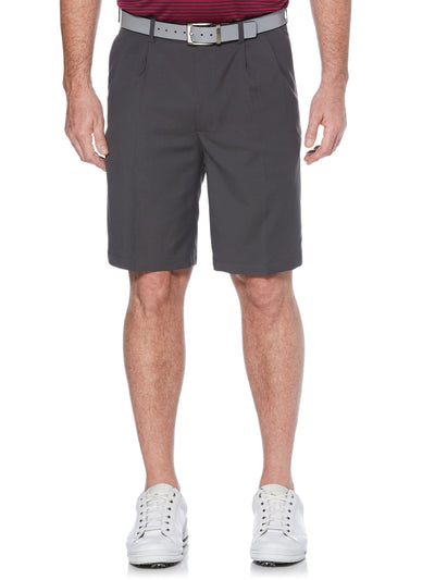 Men's Double Pleated Golf Short with Active Waistband