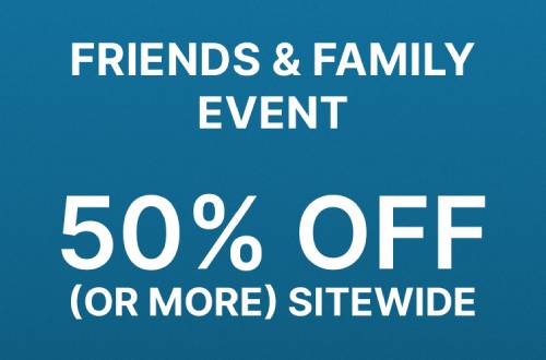 Friends & Family Event: 50% off or more sitewide at Golf Apparel Shop!