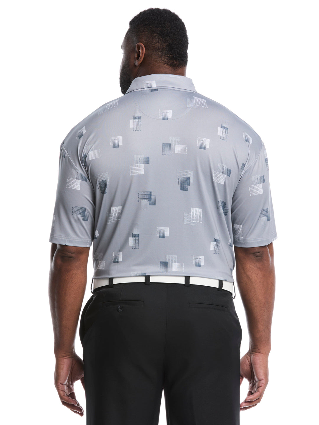 Big & Tall 8 Essential Clubs Print Polo