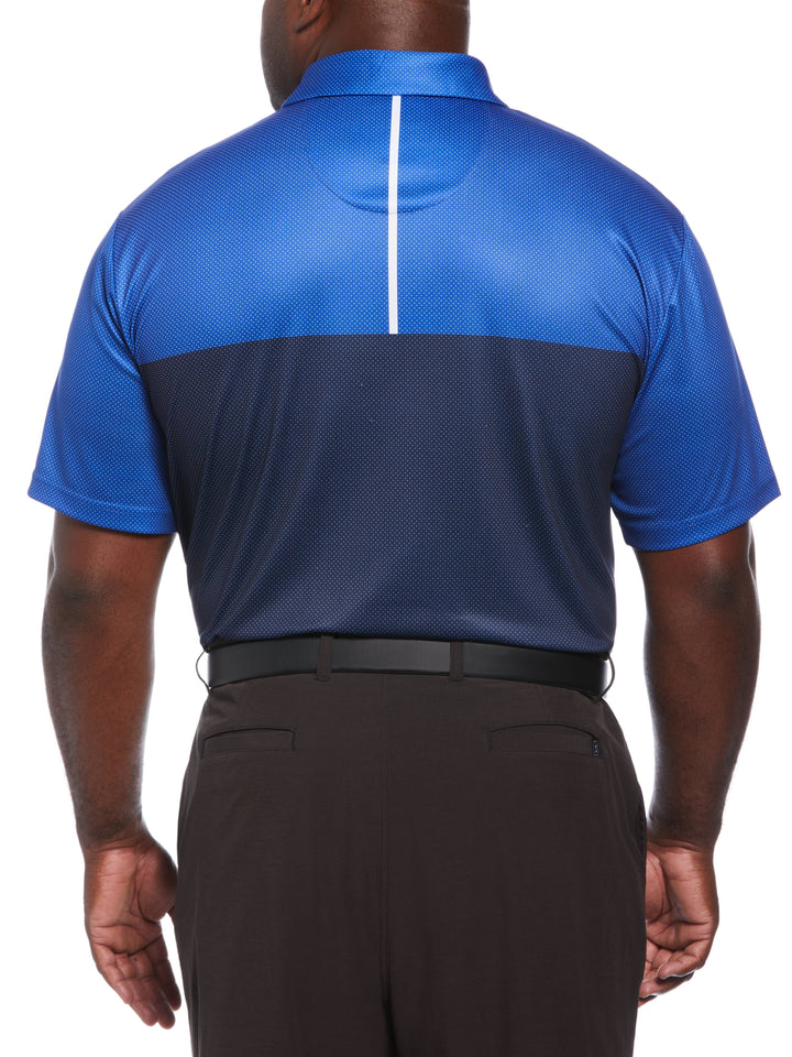Big & Tall AirFlux™ Color Block Golf Polo