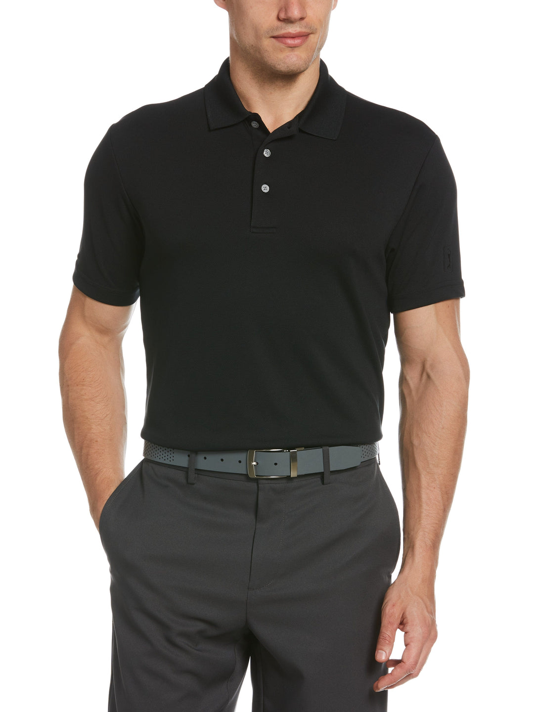Big & Tall AirFlux™ Solid Mesh Golf Polo