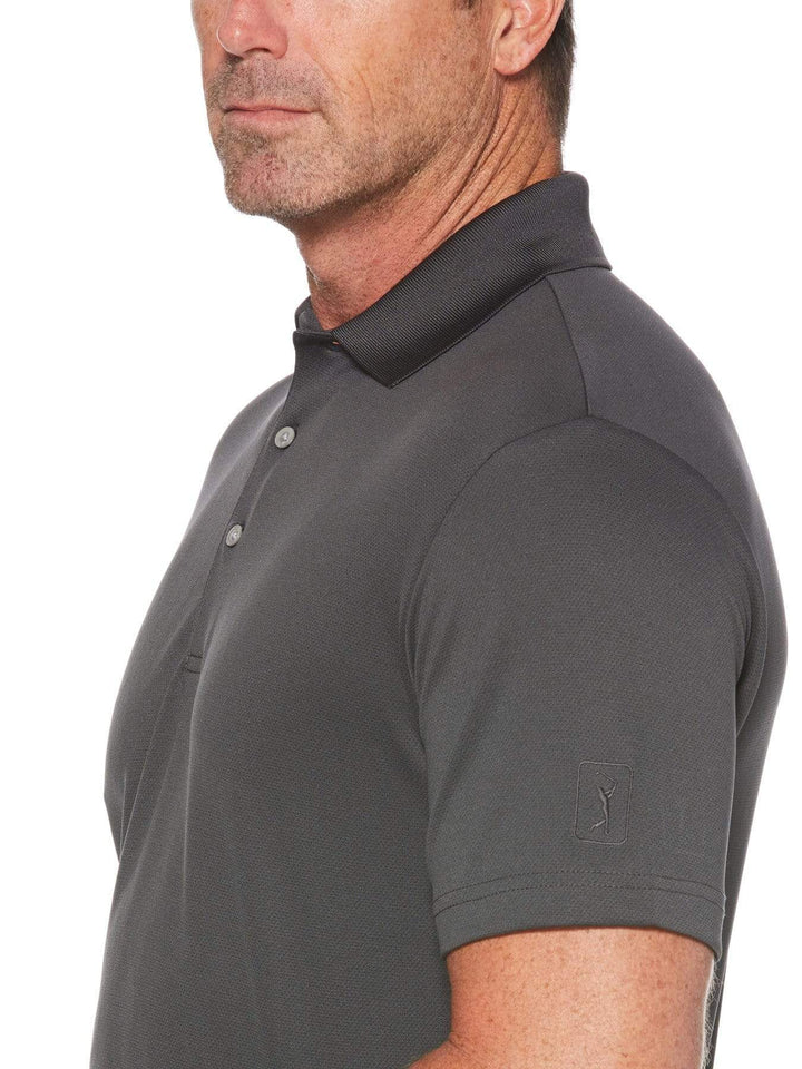 Big & Tall AirFlux™ Solid Mesh Golf Polo