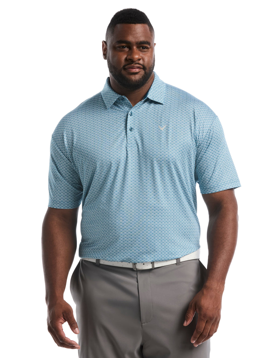 Big & Tall All-Over Tee Print Polo