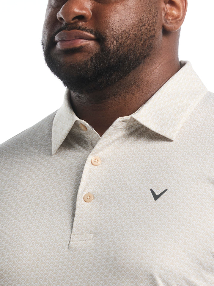 Big & Tall All-Over Tee Print Polo