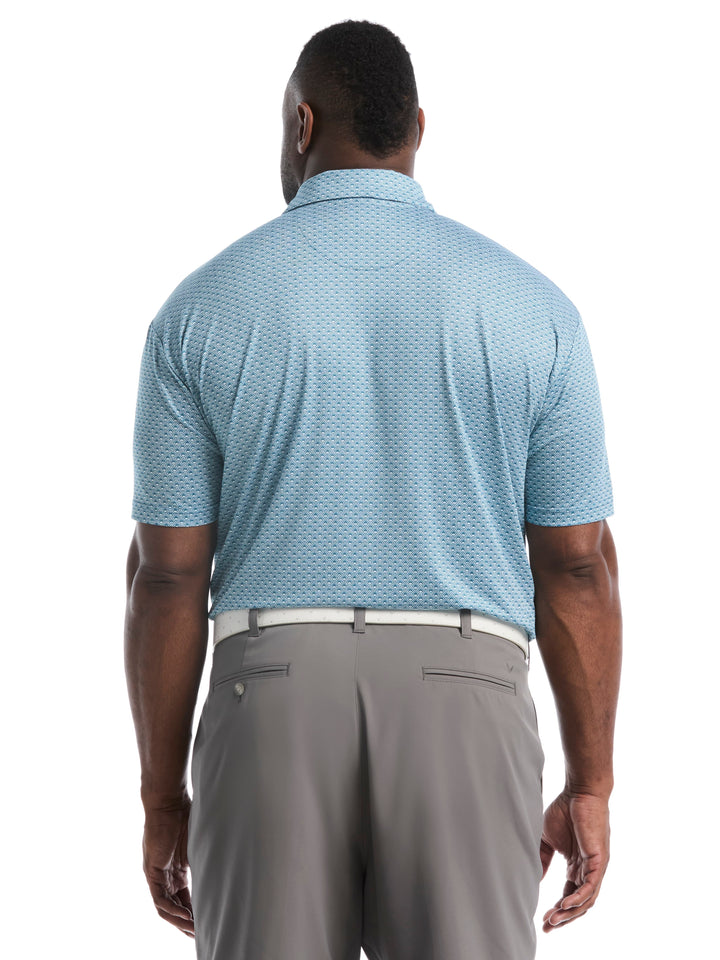 Big & Tall All-Over Tee Print Polo