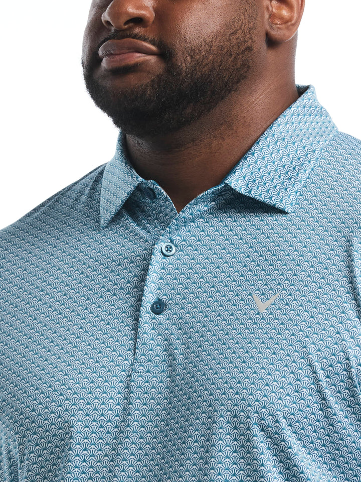 Big & Tall All-Over Tee Print Polo