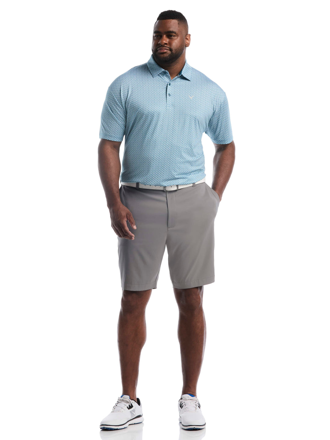 Big & Tall All-Over Tee Print Polo