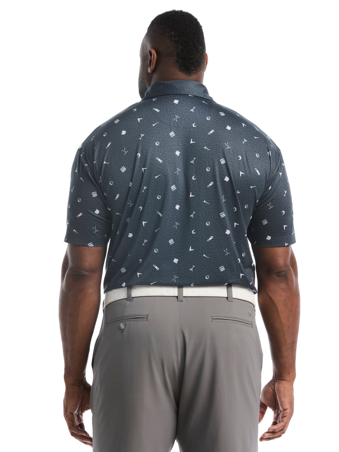 Big & Tall Clubhouse Essentials Print Polo