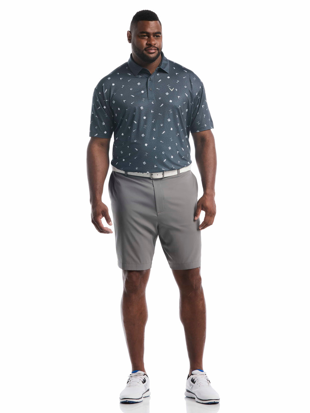 Big & Tall Clubhouse Essentials Print Polo