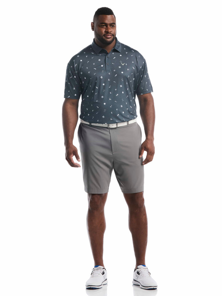 Big & Tall Clubhouse Essentials Print Polo