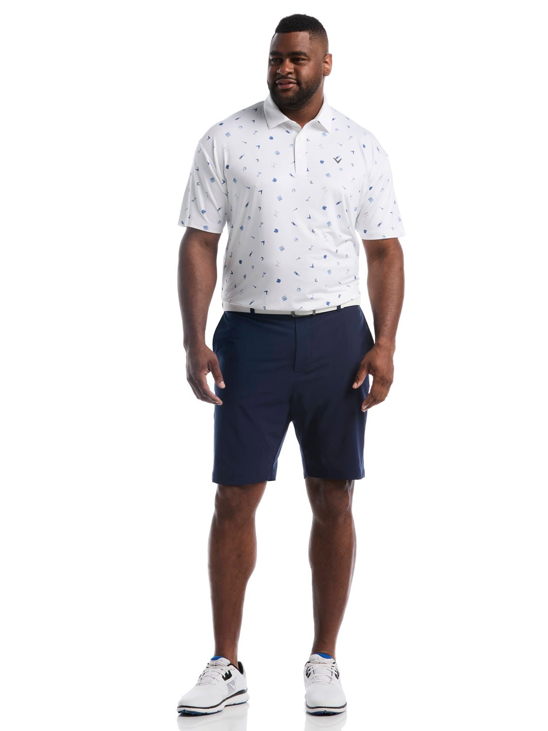 Big & Tall Clubhouse Essentials Print Polo