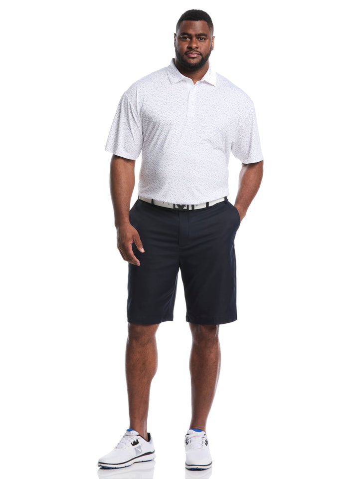 Big & Tall Confetti Chevron All Over Polo