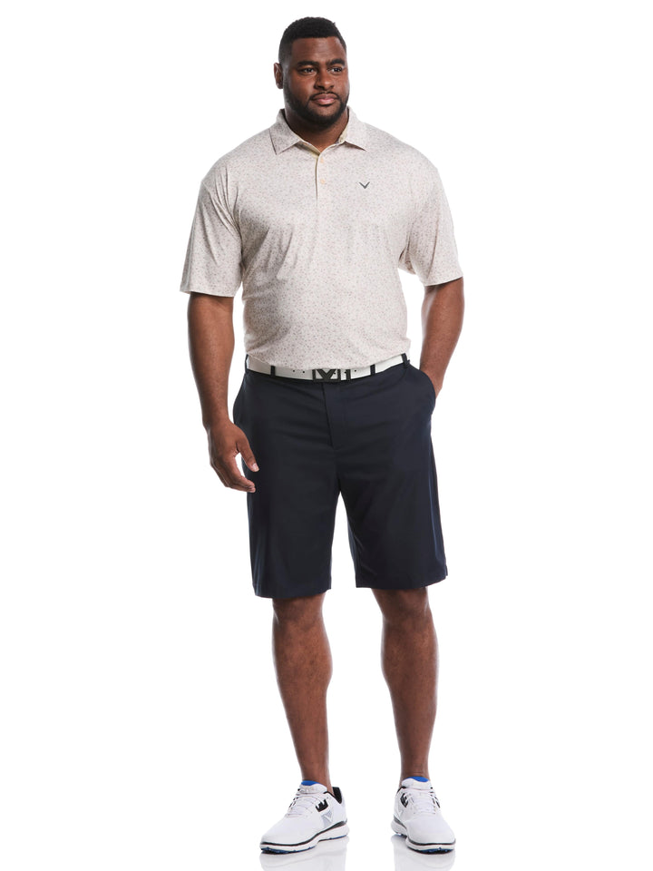 Big & Tall Confetti Chevron All Over Polo