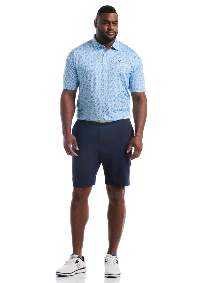 Big & Tall Course Essentials Confetti Print Polo