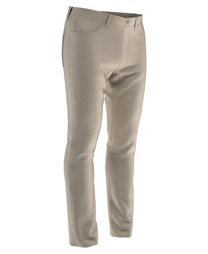 Big & Tall EverPlay™ 5-Pocket Golf Pant (Khaki Heather) 