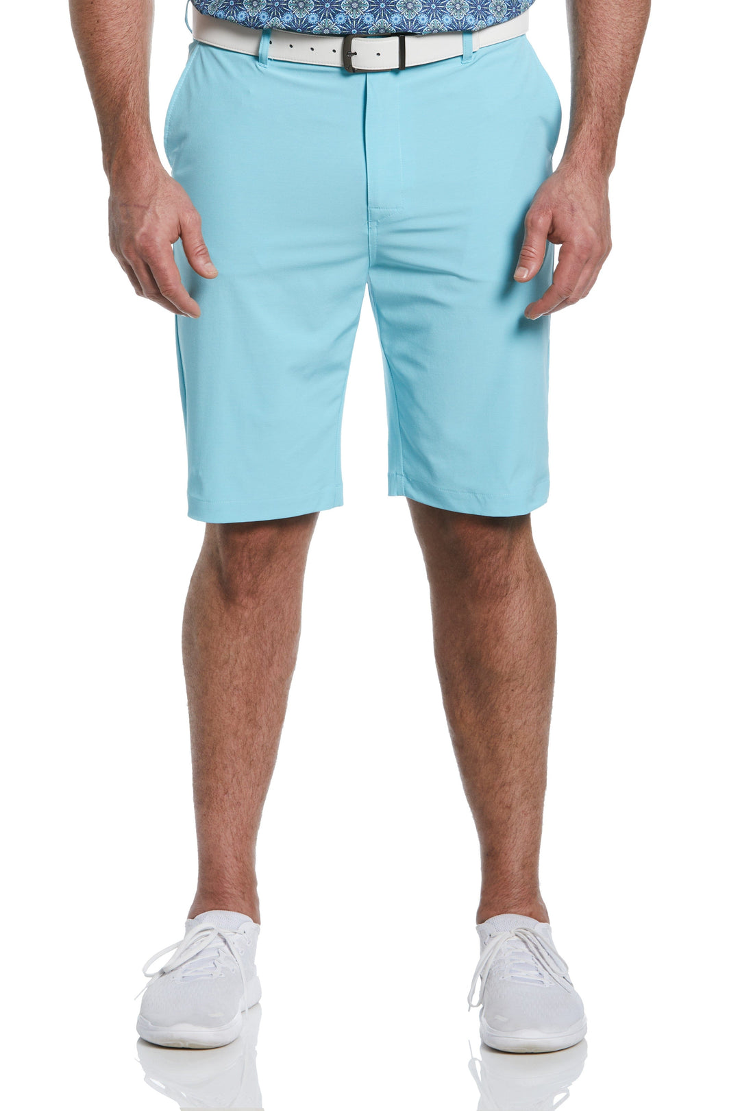 Big & Tall EverPlay Golf Short (Lt Santorini Blue Htr) 