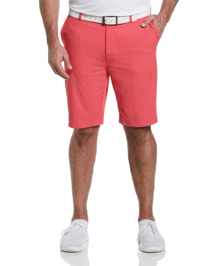 Big & Tall EverPlay Golf Short (Lt Teaberry Htr) 
