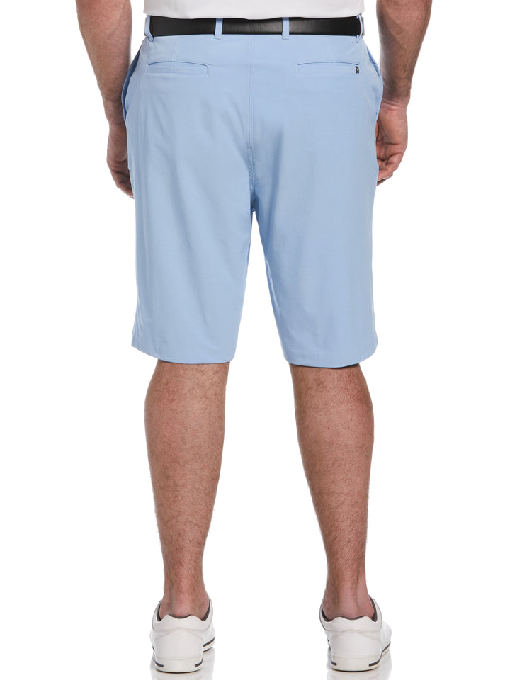 Big & Tall EverPlay Golf Short (Chambray Bl Htr) 