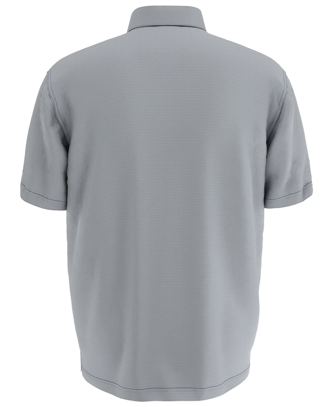 Big & Tall Fine Line Stripe Polo (Flint Stone) 