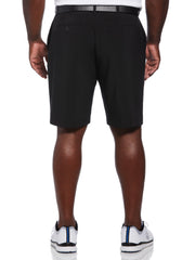 Flat Front Stretch Golf Short (Caviar) 