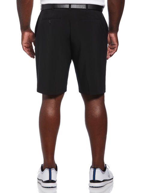 Flat Front Stretch Golf Short (Caviar) 