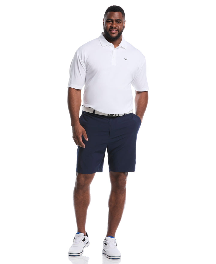 Flat Front Stretch Golf Shorts (Peacoat) 