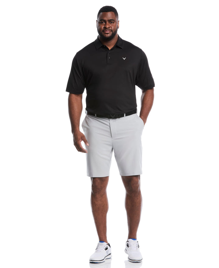 Flat Front Stretch Golf Shorts (High Rise) 