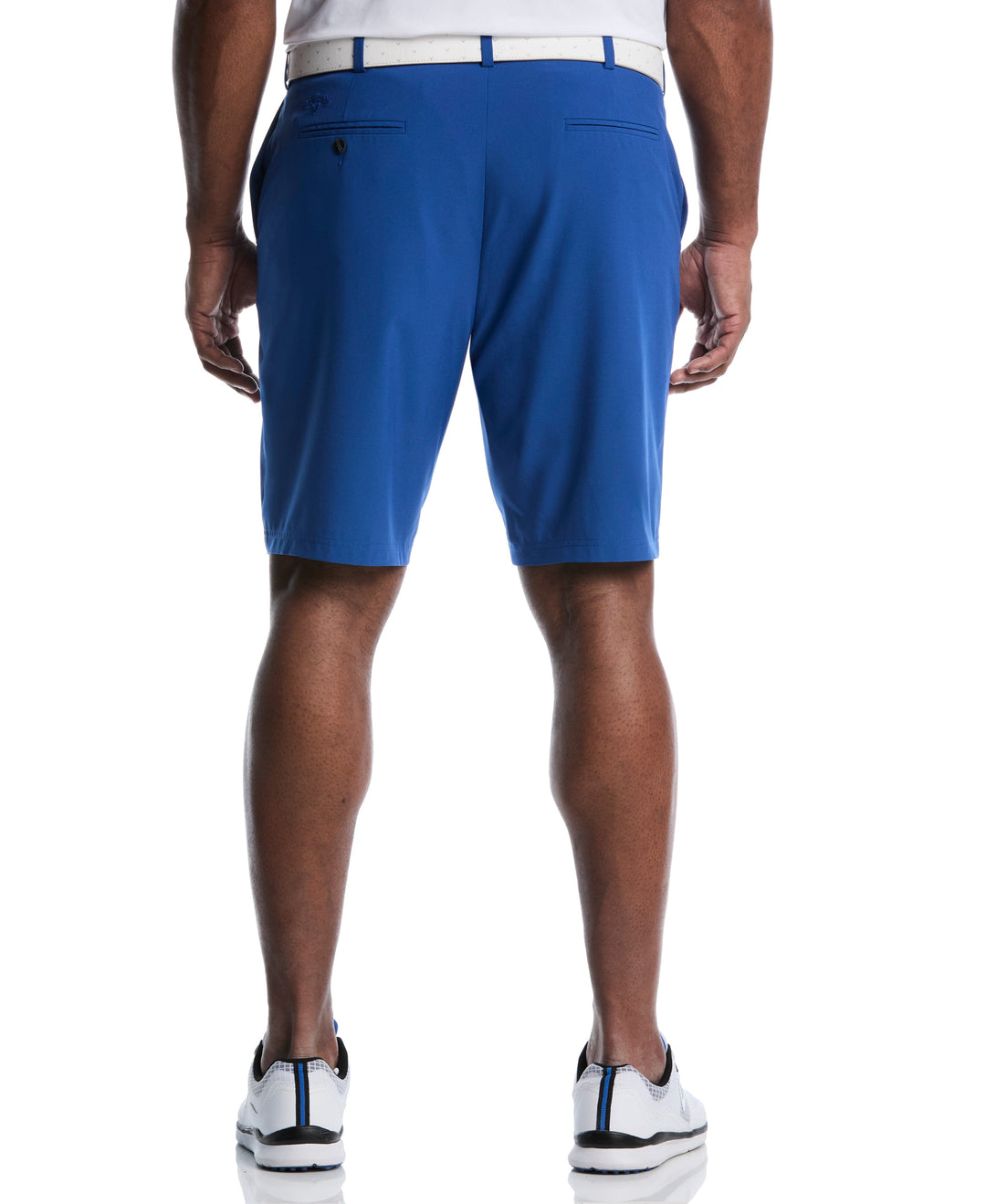 Flat Front Stretch Golf Shorts (Galaxy Blue) 