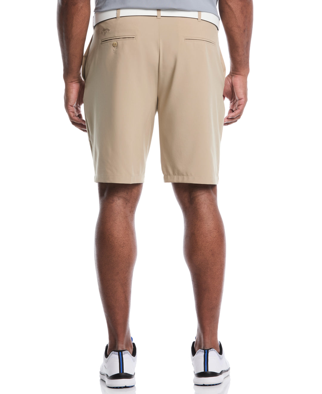 Flat Front Stretch Golf Shorts (Chinchilla) 