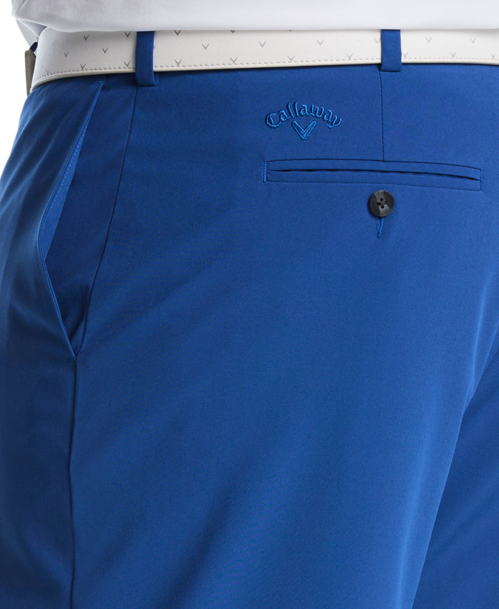 Flat Front Stretch Golf Shorts (Galaxy Blue) 