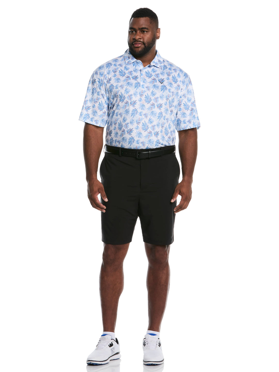 Big & Tall Flat Front Stretch Golf Shorts | 10" Inseam