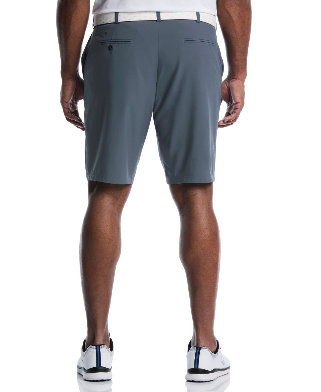 Flat Front Stretch Golf Shorts (Vintage Indigo) 