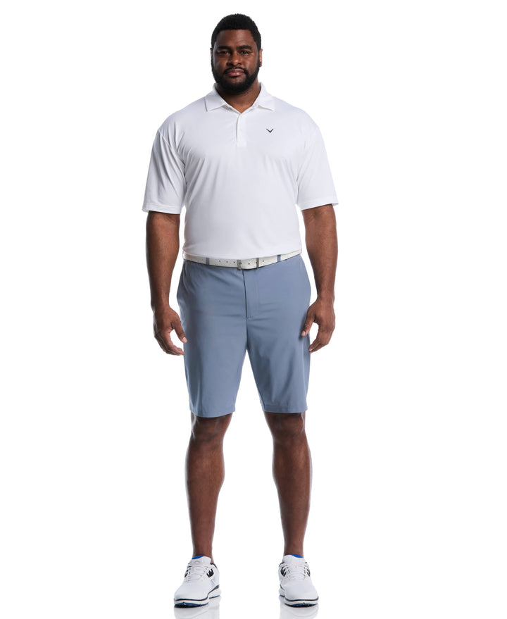 Flat Front Stretch Golf Shorts (Flint Stone) 