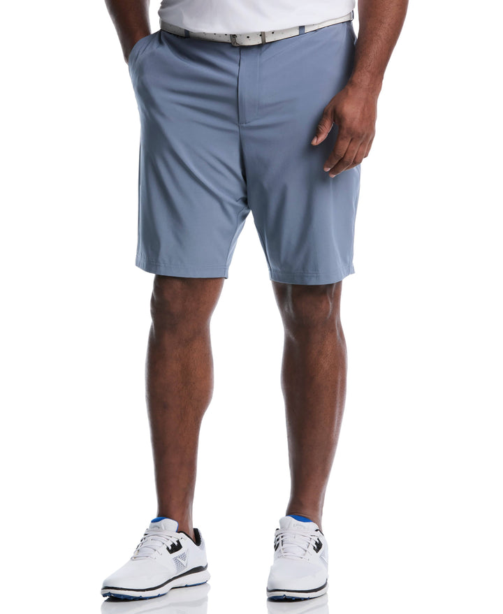 Flat Front Stretch Golf Shorts (Flint Stone) 