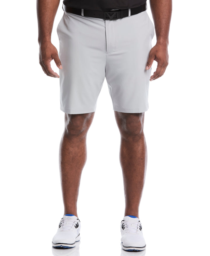 Flat Front Stretch Golf Shorts (High Rise) 