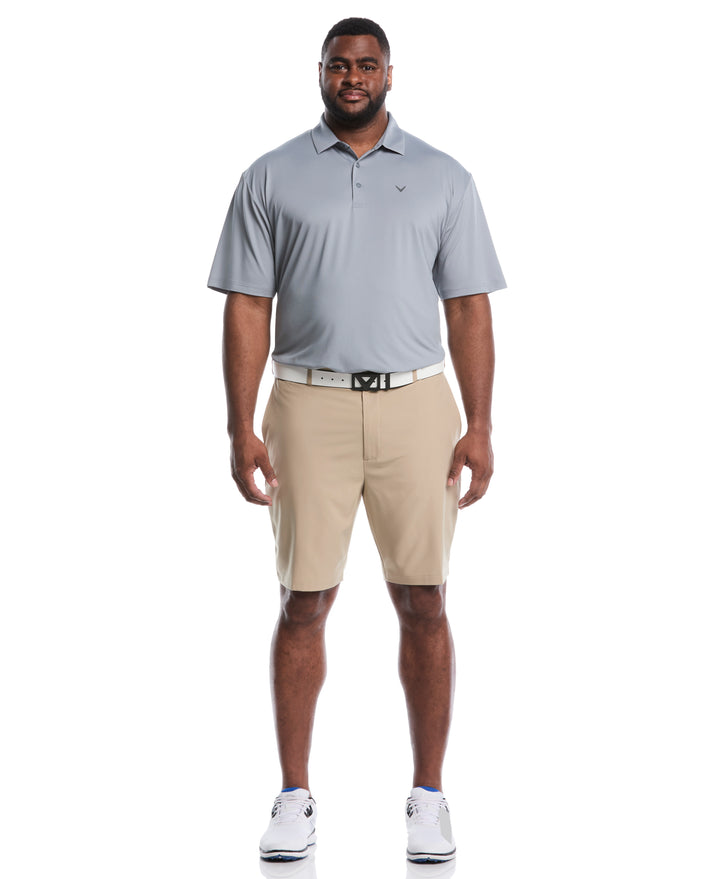 Flat Front Stretch Golf Shorts (Chinchilla) 