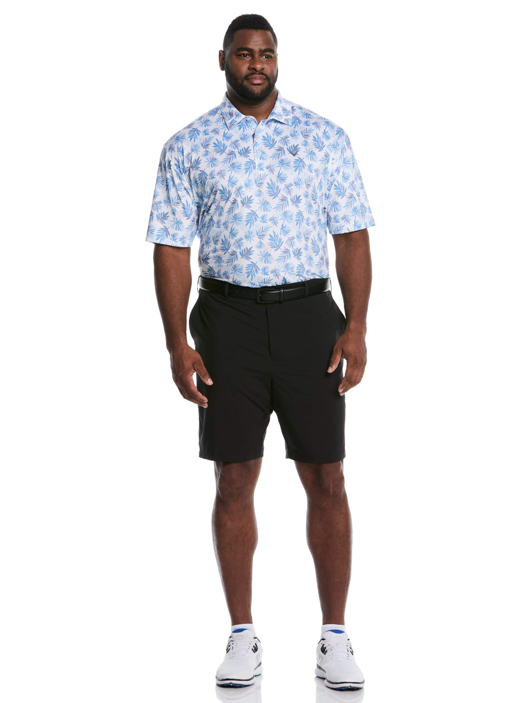 Big & Tall Floral Polo