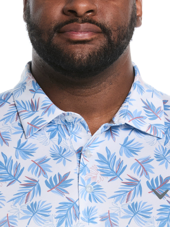 Big & Tall Floral Polo