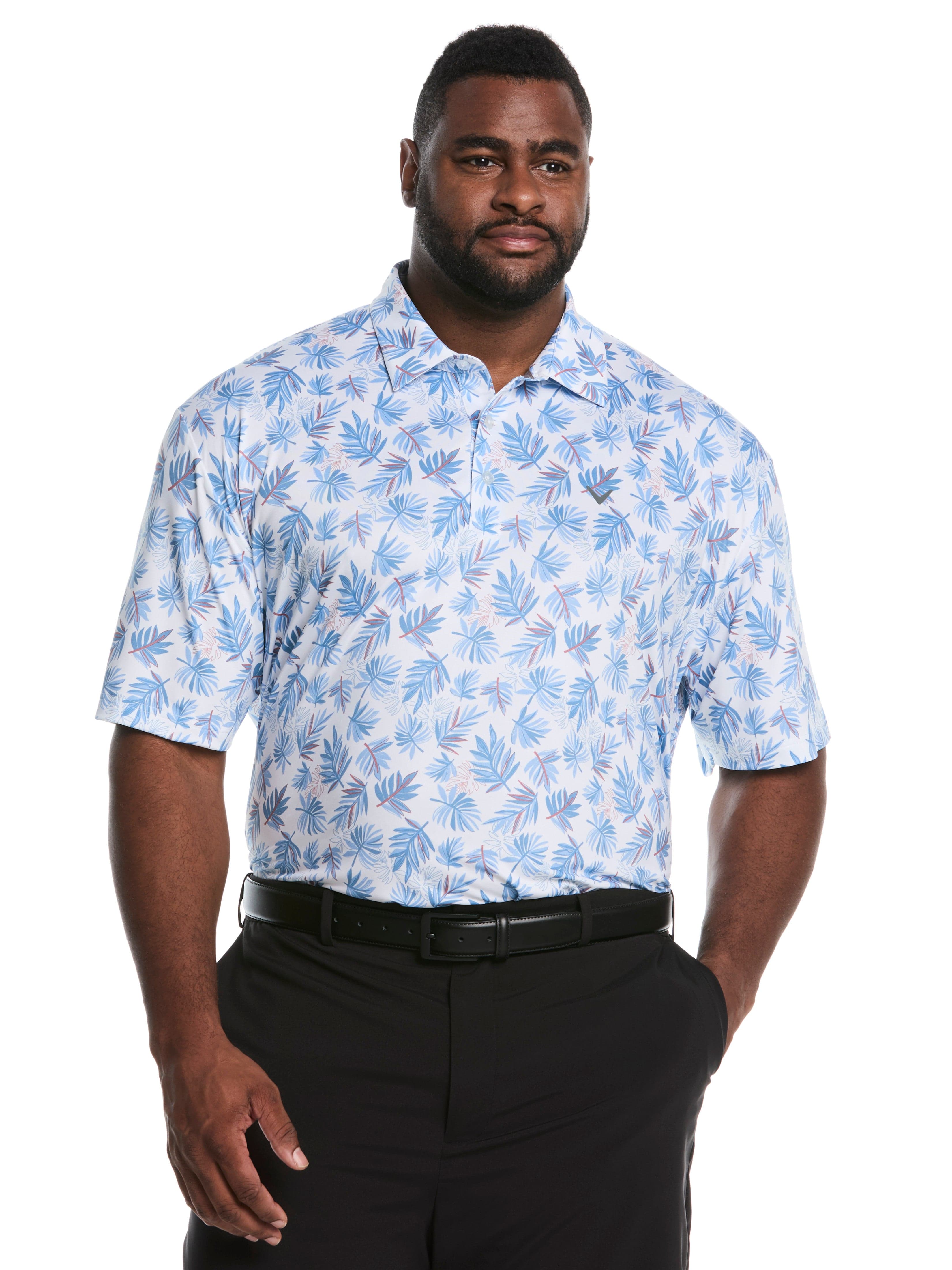 Big & Tall Floral Polo – Golf Apparel Shop