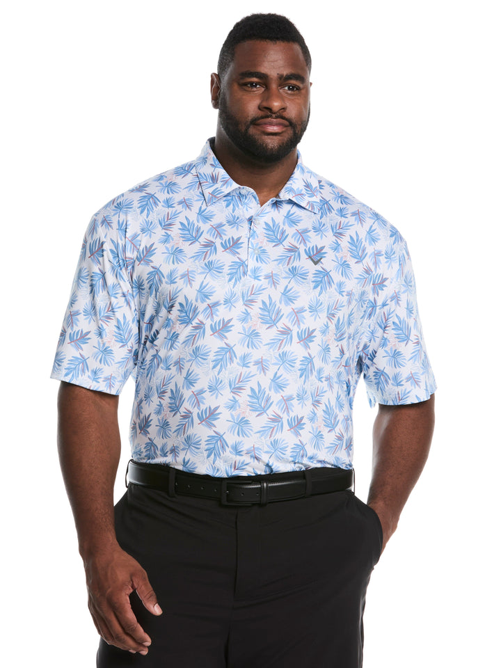 Big & Tall Floral Polo