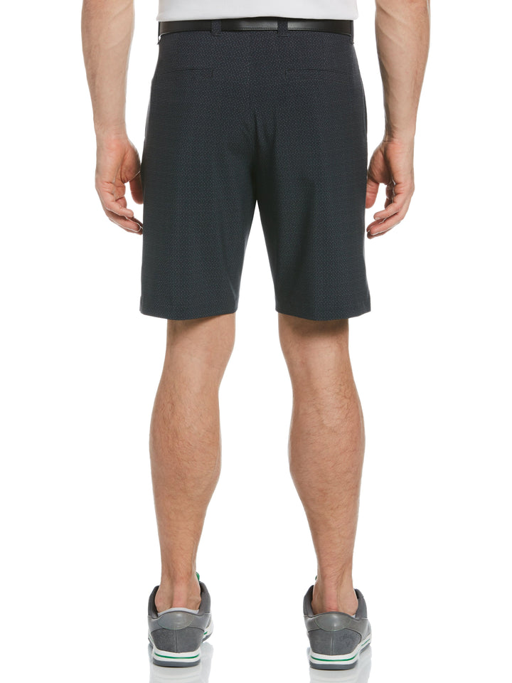 Big & Tall Grid Print Short
