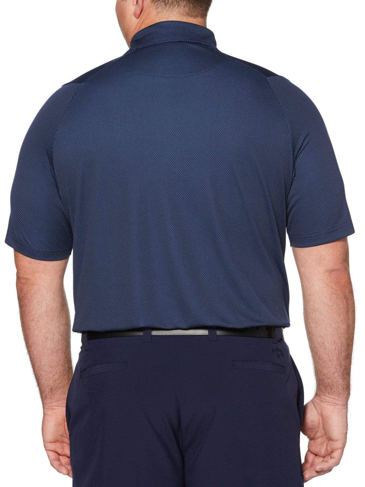 Big & Tall Jacquard Swing Tech™ Polo