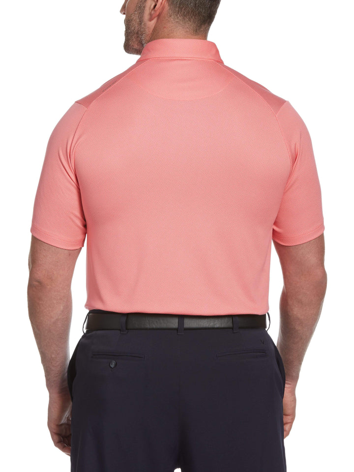 Big & Tall Jacquard Swing Tech™ Polo