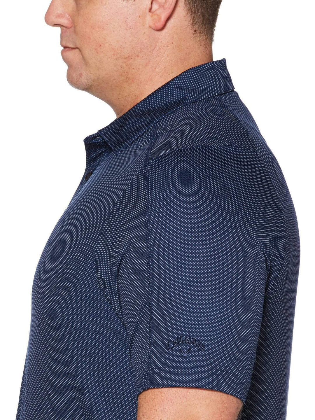 Big & Tall Jacquard Swing Tech™ Polo