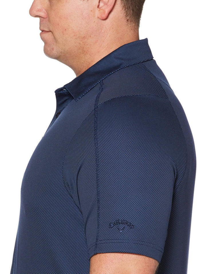 Big & Tall Jacquard Swing Tech™ Polo