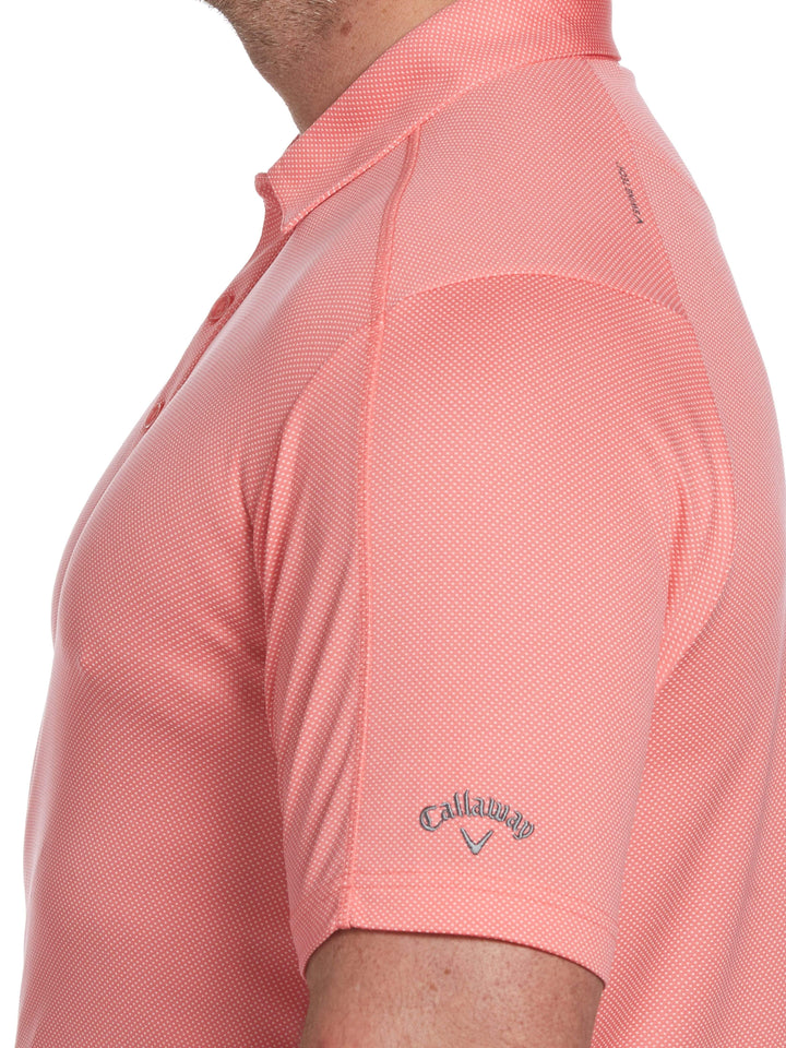 Big & Tall Jacquard Swing Tech™ Polo