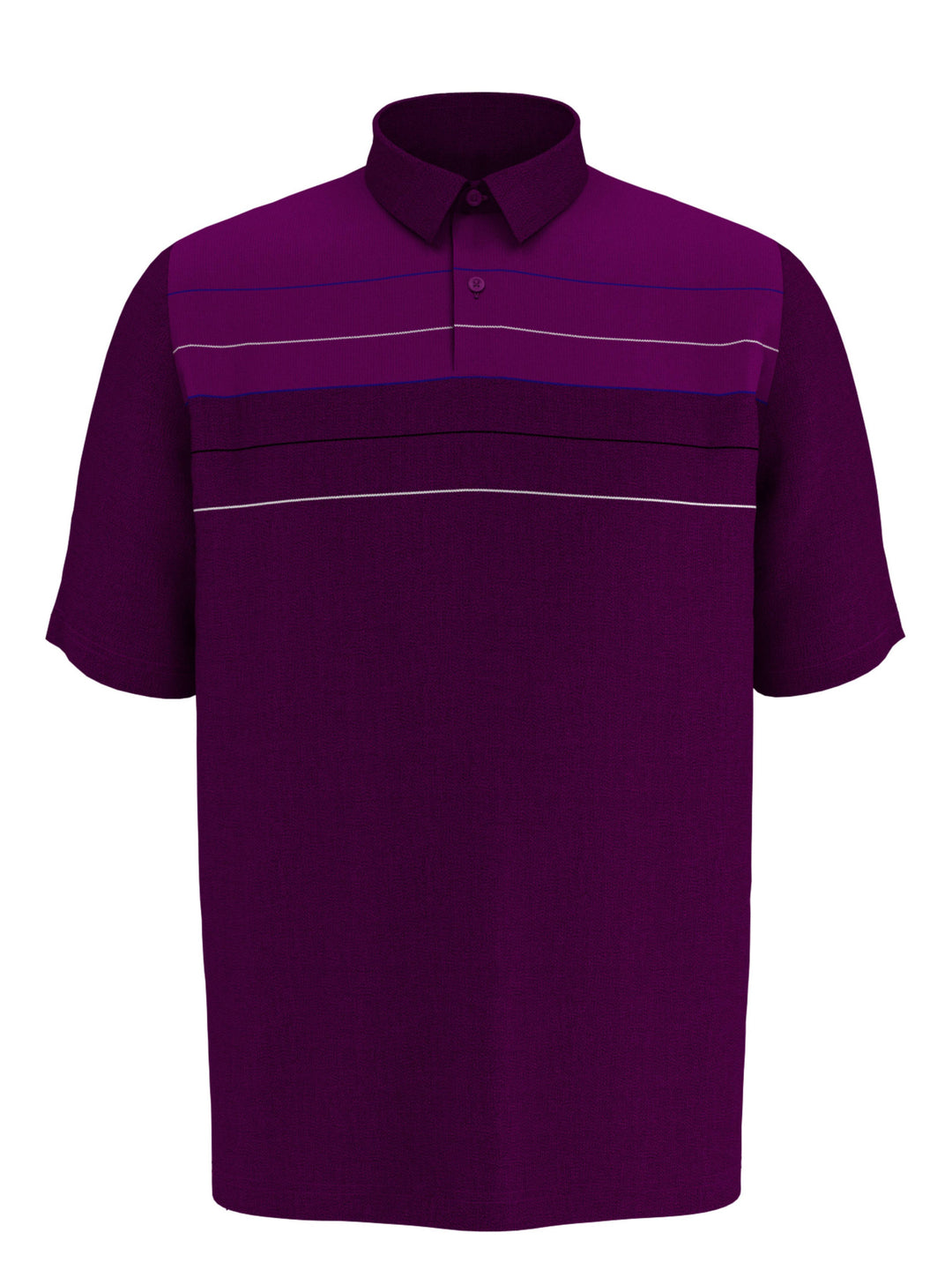 Big & Tall Jaspe Color Block Golf Polo
